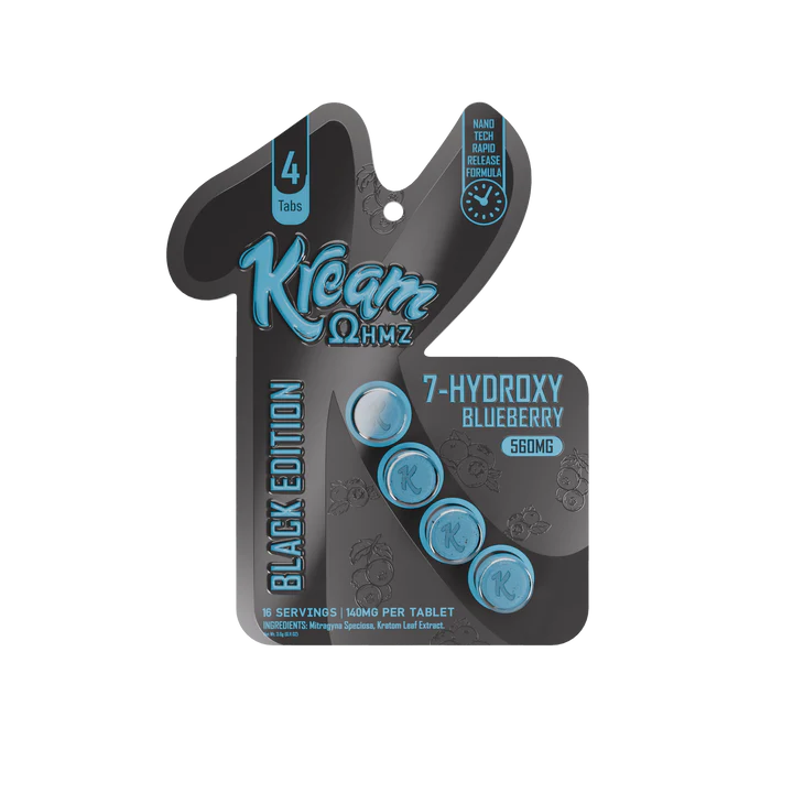 Kream Black Edition 7-OH Tablets (560mg - 4 Count)